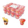 Hugs Dip Sticks  Chocolate Dip with Crunchy Biscuit Sticks | Choco Snacks for Kids & Adults | Fun Chocolate Biscuit Pack for Parties, Birthdays, Gifting & Everyday Treats (24 pcs Tray) view 1