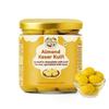 NiShru Almond Kesar Kulfi | Premium Flavoured Almonds | Rich Kesar & Kulfi Fusion | Healthy Crunchy Snack | Protein-Rich Gourmet Treat 150 Grams view 1