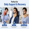 Dr Helix Cervical Soft Collar for Neck Pain Relief & Support (L) | Orthopedic Neck Brace for Cervical Spondylosis & Posture Correction | Adjustable, Breathable Foam Support - (Pack of 1) view 3