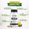 Ayurcaps Amaltas 500mg 60 Veg Capsules | Ayurvedic Herbal Digestive Support Supplement | Supports Gut Health And Natural Detox | Bowel Wellness And Daily Cleansing | Vegetarian, No Preservatives view 2