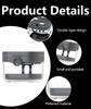 VayuSrot Retainer Case, Double Layer Denture Box With Mirror, Leakproof Aligner Case For Travel And Home Use view 3