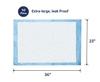 FreshLayer Bed Pads Disposable Adult, Heavy Duty Chux Pads, 60X90 CM, 50 Count, Chucks Underpads Extra Large, Disposable Bed Pads for Incontinence, Pee Pads (L - ( 60 X90)) view 3