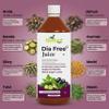 Ayumcure Dia Free Juice | Ayurvedic Juice for Blood Sugar Control | With Karela, Jamun, Amla, Giloy, Tulsi & More | Natural Antioxidants | Sugar-Free | Safe for Diabetics | For Men & Women | 1L ( Pack of 2 ) view 4