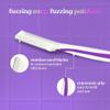 Asvino face Razor Facial Hair Remover for Women - Precision Dermaplaning Tool & Eyebrow Shaper (Pack of 3) view 2