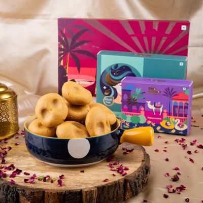 Chirawa Peda 800g | Premium Indian Sweet Made with Desi Ghee & Homemade Mawa | Sweetened with Mishri | Traditional Mithai Gift Box | Healthy & Guilt-Free Mithai | Festive Dessert for Adults & Kids | MAP Packed for Freshness & Long Shelf Life