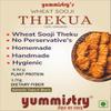 Yummistry Bihari Wheat & Sooji Thekua Sweet 250g | Gud Shudh Swad Traditional Homemade Indian Cookies | Desi Ghee & Jaggery Snack | No Preservatives | Chhath Puja Prasad & Festive Mithai Gift view 1
