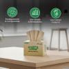 Eco Kranti  Bamboo Facial Tissue Napkins | 100 Pulls x 6 Packs | 100% Natural & Eco-friendly | Soft & Absorbent Face Napkins | Biodegradable, Compostable & Environment-Safe | Travel-Friendly tissues view 3