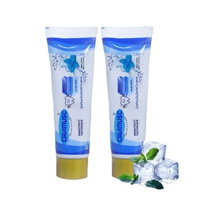 Cavimusc Blue Combo Toothpaste [100g] | Advanced Oral Care for Hyper Sensitivity Relief | Daily Protection Against Tooth Sensitivity, Strong Enamel & Fresh Breath