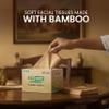 Eco Kranti  Bamboo Facial Tissue Napkins | 100 Pulls x 3 Packs | 100% Natural & Eco-friendly | Soft & Absorbent Face Napkins | Biodegradable, Compostable & Environment-Safe | Travel-Friendly tissues view 2
