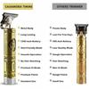 CASAMORA Beard Trimmer For Men, Professional Hair Clipper, Adjustable Blade Clipper and Shaver, Close Cut Precise Hair Machine, Body Trimmer (Metal Body), Gold Pack Of 1 view 2