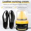 Elite sales Leather Nursing Cream, Black Shoe Polish with Sponge Applicator, Protects from Scuffs and Scratches view 2