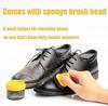 Elite sales Leather Nursing Cream, Black Shoe Polish with Sponge Applicator, Protects from Scuffs and Scratches view 3