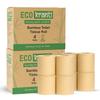 Eco Kranti - Bamboo Toilet Tissue Roll | 300 Pulls x 8 Packs | 100% Natural | Soft & Highly Absorbent | Biodegradable, Compostable & Eco-Friendly | Travel Friendly | Chemical-Free & Hypoallergenic view 1