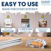 DOUBLE DIAMOND Aluminium Foil Roll for Kitchen, Food Grade, 1 kg (1) view 4