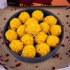 Chaugani Laddu 1Kg | Traditional Indian Sweets Made with Desi Ghee & Mishri | No Refined Sugar Ladoo | Homemade Taste | Healthy Mithai | Festive Gift Box | Guilt-Free Sweet | MAP Packed for Freshness & Long Shelf Life view 2