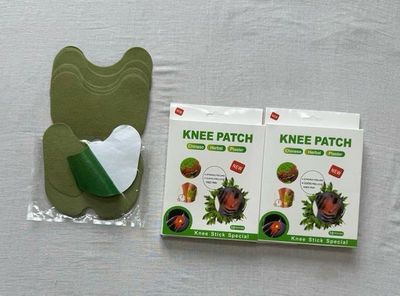 Herbal Knee Pain Relief Patch Pack of 20 PCS | Ayurvedic Wormwood Extract Patches for Arthritis | Joint Pain Back Neck Shoulder | Muscle Inflammation | Pain Relief Patch for Men Women