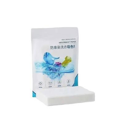 TRYV Fabric Color Absorb Paper for Laundry Prevents Color Mixing & Staining, Protects Clothes, Maintains Brightness & Original Color, Easy Washing Machine Sheets (50 Sheets)