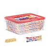 Hugs Oat Chocolate Bars  Tasty Cereal & Milk Oat Bars | Nutritious Snack for Kids & Adults | Gift & Snack Pack (60 Units in a box) view 1