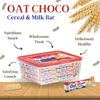 Hugs Oat Chocolate Bars  Tasty Cereal & Milk Oat Bars | Nutritious Snack for Kids & Adults | Gift & Snack Pack (60 Units in a box) view 2