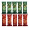 SNACKORA Makhana Cracker 20g | Light & Crispy Snack | Rich in Fibre | Gluten-Free | No Trans Fat | Bold Flavours | Healthy Foxnuts Snack for All Ages, No Plam Oil (Pack of 10, Combo) view 1