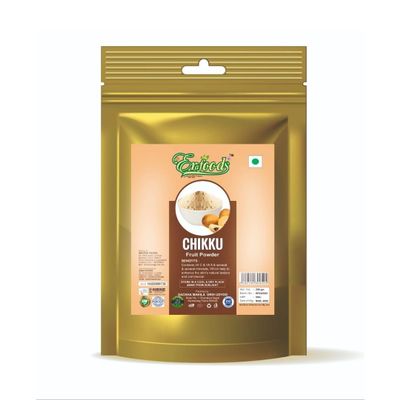 Erafoods Chiku Fruit Powder (Sapota) | Natural Sweet Superfood for Smoothies, Shakes, Juices, Baking & Desserts | 100% Pure & Natural, No Additives (200g)