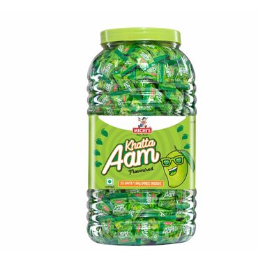 Michi's Candy - Big jar 625 Pieces (Khatta Aam)