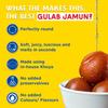 Chokhi Dhani Gulab Jamun Tin 1.25kg | Soft & Juicy Indian Sweets | Ready to Eat Traditional Mithai | 20 Pieces | No Artificial Flavours view 4