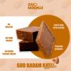 Gud Badam Katli 200g | Premium Almond Mithai Made with Pure Desi Ghee & Gud | No Refined Sugar & Food Colors | Rich & Traditional Indian Sweet | Healthy Mithai for Gifting & Festive Celebrations | MAP Packed for Freshness & Long Shelf Life view 3