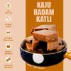 Gud Badam Katli 200g | Premium Almond Mithai Made with Pure Desi Ghee & Gud | No Refined Sugar & Food Colors | Rich & Traditional Indian Sweet | Healthy Mithai for Gifting & Festive Celebrations | MAP Packed for Freshness & Long Shelf Life view 4