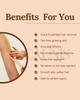 Beaunis Dark Chocolate Wax Powder for Hair Removal for Women and Men | Hair Removal Powder with Aloevera | Painless Herbal Wax Powder, All Skin Types Hands, Legs, Underarms, Bikini & Intimate Area - 100 gm (Pack of 1) view 2