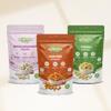 Nutrivista Premium Roasted Makhana Pack of 3 (55g Each) | Healthy Crunchy Fox Nuts | (Pack - 3 (55g each), Himalayan Salt, Peri Peri, Pudina) view 3
