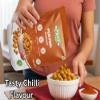 Nutrivista Premium Roasted Makhana Pack of 5 (55gEach) | Healthy Crunchy Fox Nuts | Protein-Rich, Gluten-Free Superfood Snack | Low Calorie, Diabetic-Friendly & Guilt-Free Munching for All Age Groups view 2
