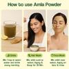 KRSHAK Amla Powder for Hair Growth (500g) | 100% Natural Indian Gooseberry Powder for Hair, Skin & Consumption | Preservative-Free, Pure Herbal Superfood view 3