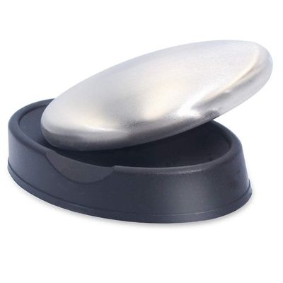 Stainless Steel Soap Hand Odour Remover for Fish Garlic Odor Onion Eliminating Smell | Deodorant Metal soap for Hotel Chefs and Smokers | Natural Odor Absorber Soap Restore The Original Taste (1 pcs)