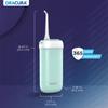 ORACURA OC180 Compact Plus Water Flosser | Portable & Handy Oral Irrigator | 4 Modes & 8 Adjustable Water Pressure Settings | 365 Days Warranty | Travel-Friendly (Green) view 3