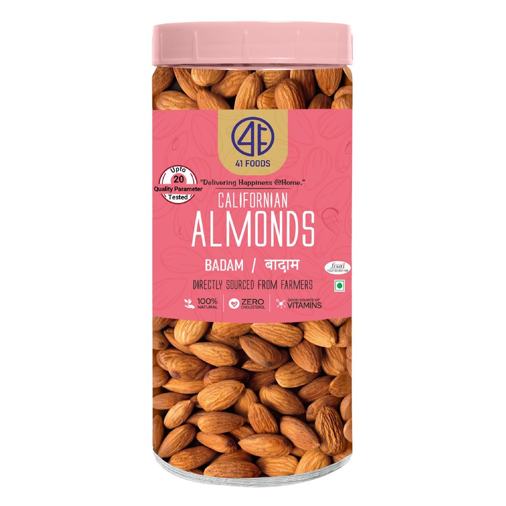 41 Foods Premium Almonds | Badam | 400g