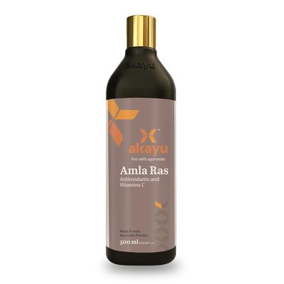 Akayu Amla Ras | Pure Ayurvedic Daily Wellness Tonic with Natural Vitamin C & Antioxidants (500ml)