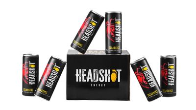 Headshot Energy Drink 250 Ml | Pack of 6 | Premium Body Fuel | Classic Flavour | Instant Energy | 75 MG Caffine | Premium Taste | Contains Vitamin B2, B3, B6, B12