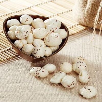 Classic Nuts Phool Makhana | Lotus Seeds | High Protein | Gluten-Free | No Added Preservatives | Maintains Weight, Healthy Snacks (250g)