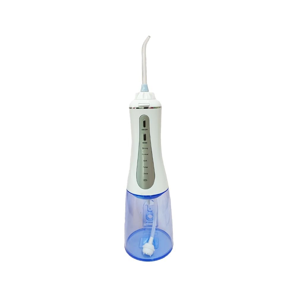 LISAMED Cordless Dental Water Flosser, 350ml Capacity, Portable Teeth Cleaner with Detachable Tank, Multiple Modes