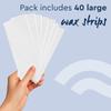 GUBB Body Wax Strips | Non Woven Hair Removal Waxing Strips| Safe for All Skin Types | 40 Wax Strips view 2