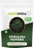 AgroIndia Spirulina Powder 100% Natural And Pure With No Added Preservatives 100g- Spirulina Powder for face, Dried Protein Green Algae Powder- Rich in Iron, Calcium, Potassium- Boost Energy & Immunity, Supports Digestion (100gm) view 1