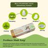 Sealora 1 Kg Food Wrapping Paper Roll for Roti, Paratha, Sandwich & Burger | 100% Organic Wood Pulp, Biodegradable, Oil & Grease Resistant, Non Stick, Microwave & Oven Safe with Metal Cutter view 3