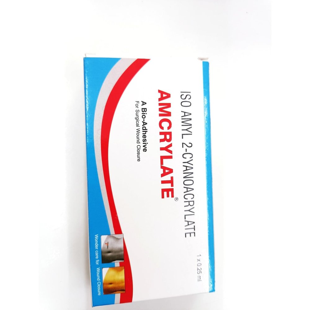 Amcrylate Bio Adhesive Medical Grade Liquid Skin Closure for Minor Cuts & Wounds | Skin-Safe Wound Sealant for External Use