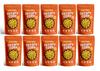 SNACKORA Freeze Dried Crispy Corn 20g Not Baked or Fried | No GMO |No Preservatives | Healthy Snacks | High Protein | Source of Fiber | Gluten-Free | Low Fat | 100% Natural Light & Crispy Corn, No Plam Oil (Pack of 10, Peri Peri) view 1
