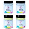 Cotton Candy Vanilla & Lemon Flavour - 20g Each (Pack Of 4) | Light | Vegan | Perfect for Parties | Birthday Parties/Weddings/Festivals/Baby Showers/Corporate Events | 100% Safe | No Added Preservatives view 1