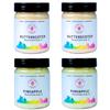 Cotton Candy Butterscotch & Pineapple Flavour - 20g Each (Pack Of 4) | Light | Vegan | Perfect for Parties | Birthday Parties/Weddings/Festivals/Baby Showers/Corporate Events | 100% Safe | No Added Preservatives view 1