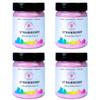 Cotton Candy Strawberry Flavour - 20G (Pack Of 4) | Light | Vegan | Perfect for Parties | Birthday Parties/Weddings/Festivals/Baby Showers/Corporate Events | 100% Safe | No Added Preservatives view 1