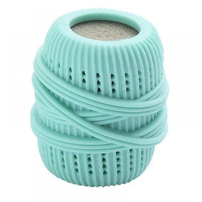DHANMOHAN 1 Pcs Washing Machine Laundry Ball,Fabric Softener Dispenser Laundry Balls for Washing Machine Laundry Softener Liquid Refillable Ball Prevents Tangling of Clothes.(Multicolor)