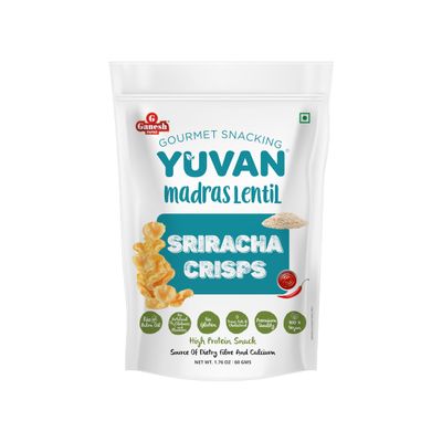 YUVAN - MADRAS LENTIL SRIRACHA CRISPS